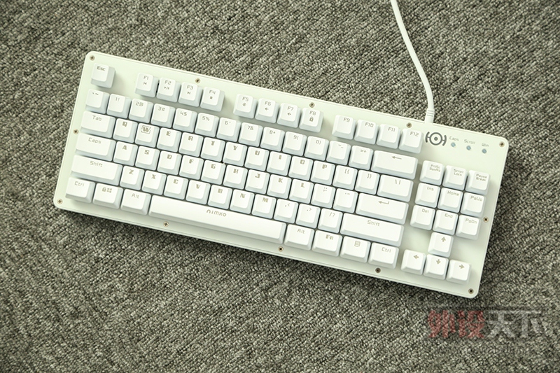 百元机械 尼莫索K005简约版机械键盘首报