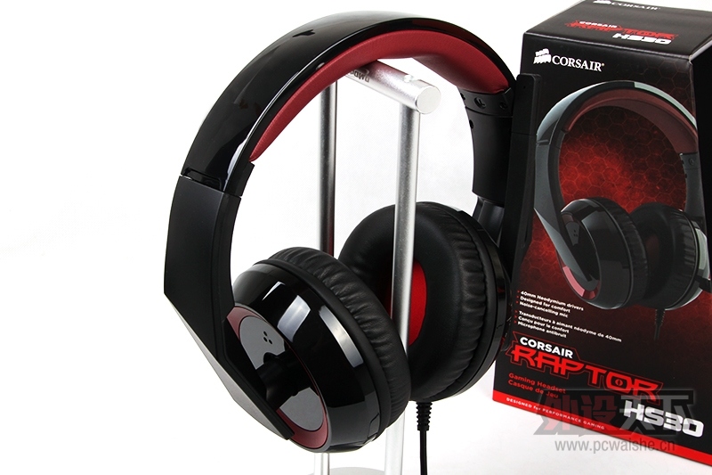 Corsair Raptor海盗船猛禽HS30耳机评测 Corsair Raptor 海盗船猛禽HS30游戏耳机评测
