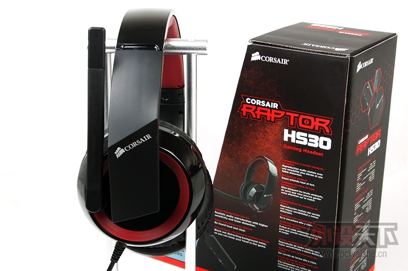 Corsair Raptor海盗船猛禽HS30耳机评测 Corsair Raptor 海盗船猛禽HS30游戏耳机评测