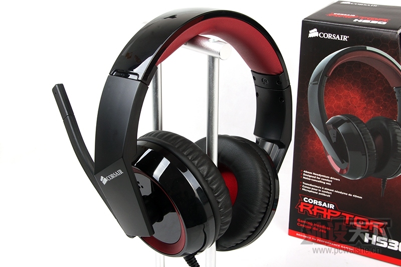Corsair Raptor海盗船猛禽HS30耳机评测 Corsair Raptor 海盗船猛禽HS30游戏耳机评测