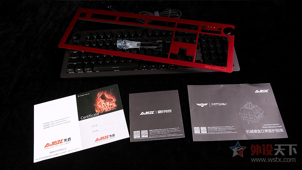 黑爵AK60 RGB机械键盘评测:首款RGB侧刻键盘