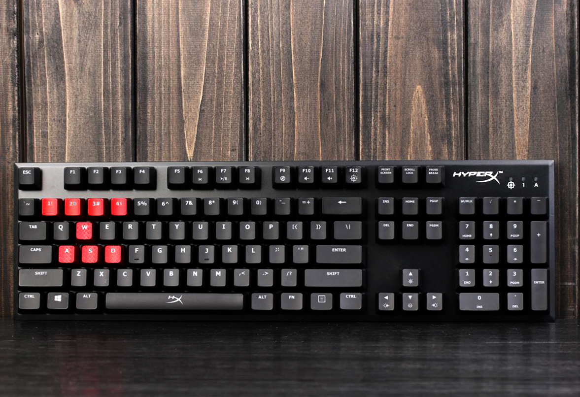 HyperX ALLOY阿洛伊机械键盘电竞游戏实际体验
