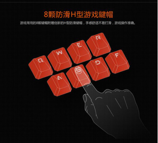 左数RGB彩漫电竞机械键盘 操作快捷一招解决