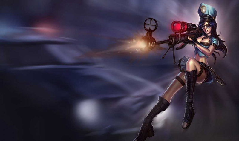 LOL女警EQ二连 雷柏V26S幻彩RGB游戏鼠标教学