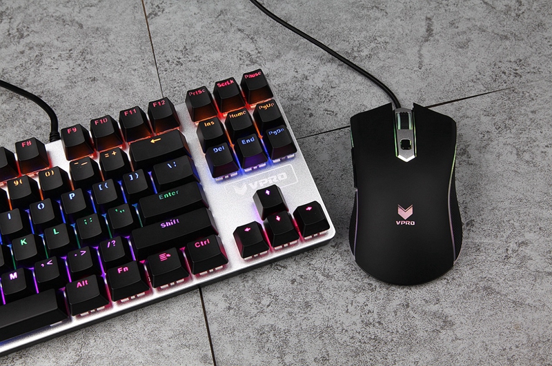 V500S合金版机械键盘+V29S大鼠 雷柏V系列图赏