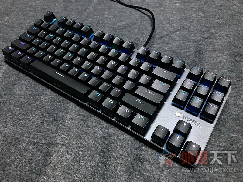 雷柏V500RGB合金版幻彩背光机械键盘参数介绍