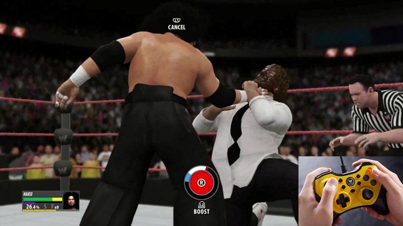 WWE2K16-雷柏V600手柄体育竞技游戏推荐