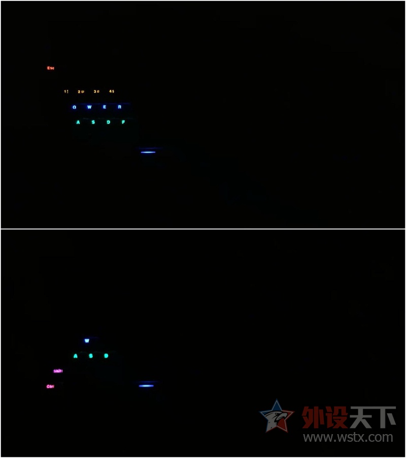 雷柏V510PLUS防水背光游戏机械键盘 灯光设置