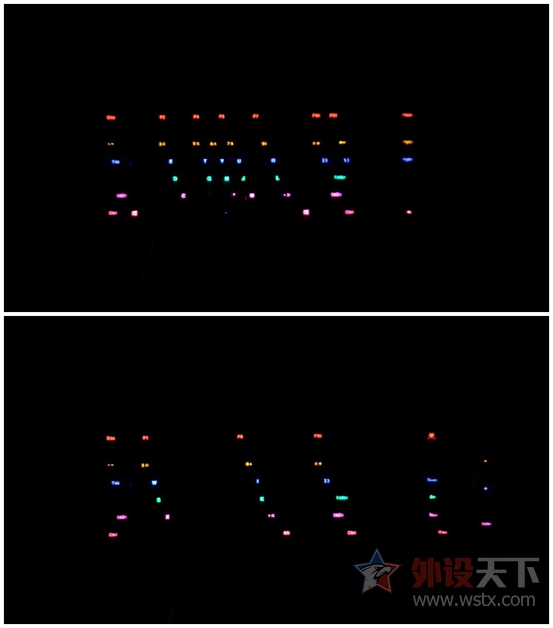 雷柏V510PLUS防水背光游戏机械键盘 灯光设置