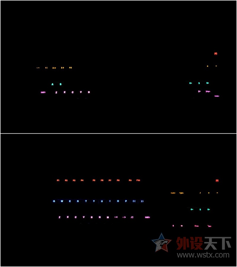 雷柏V510PLUS防水背光游戏机械键盘 灯光设置