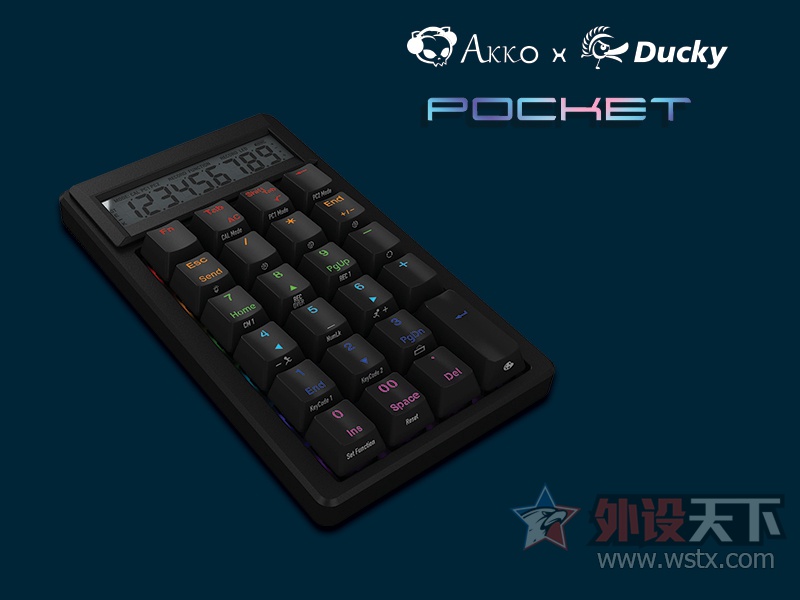 㲻!Akko X Ducky Pocket RGB