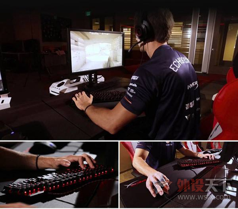玩游戏建议选青轴 推荐HyperX Alloy机械键盘