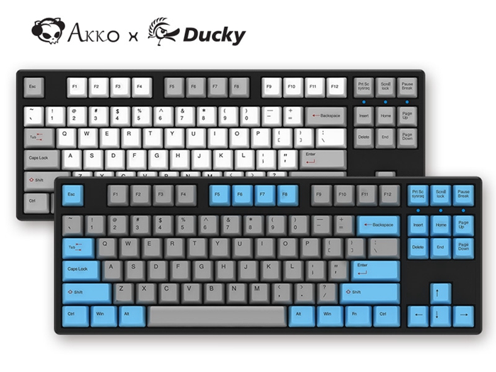 Akko Ducky发布one全新配色机械键盘及键帽 热点事件 外设天下 Www Wstx Com
