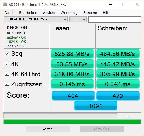 SSD旧硬盘满载 金士顿UV400带你急速换盘扩容