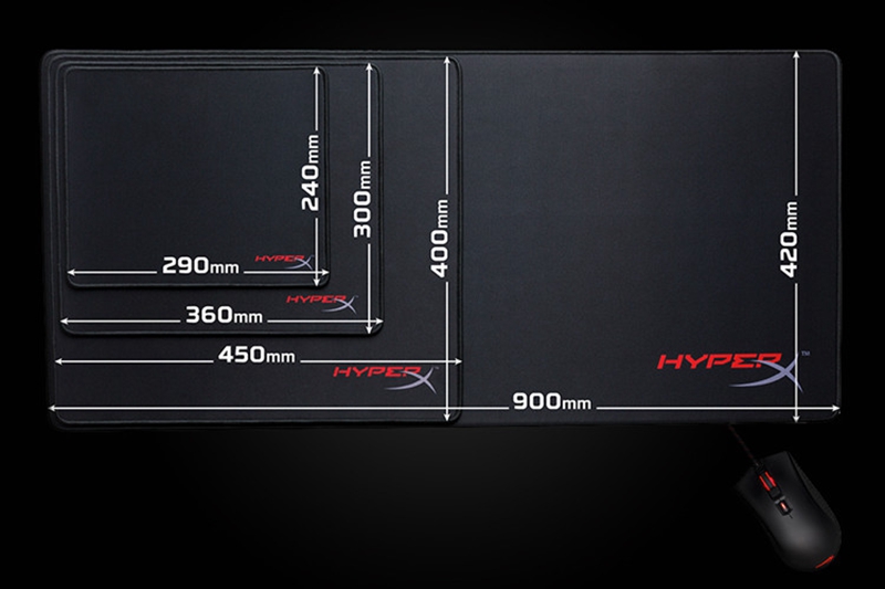 HyperX FURY S复仇女神电竞鼠标垫全新上市