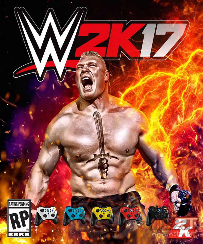WWE2K17-雷柏V600手柄体育竞技类游戏推荐