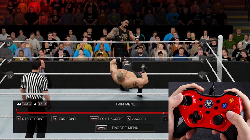 WWE2K17-雷柏V600手柄体育竞技类游戏推荐