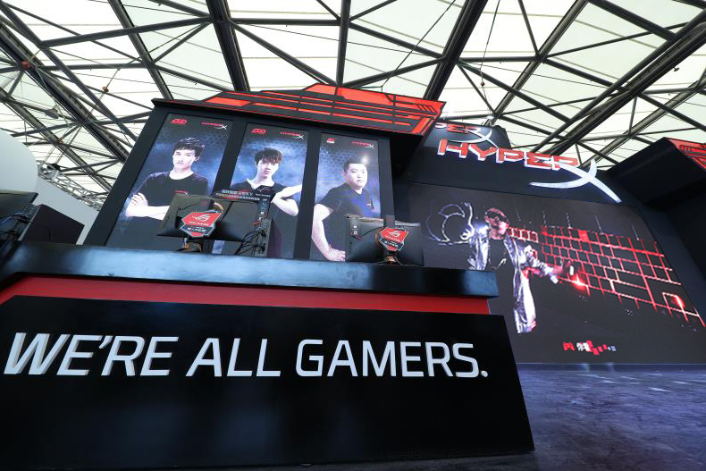 电竞装备引爆眼球 HyperX ChinaJoy人山人海