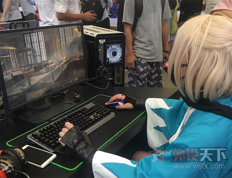 回顾2017ChinaJoy,现场电竞比赛都用什么外设