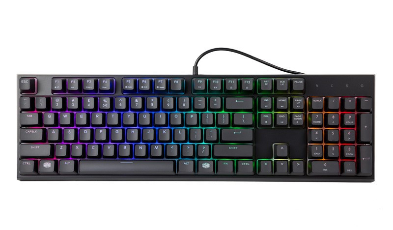 酷冷发布MasterSet MS120 RGB键鼠套装