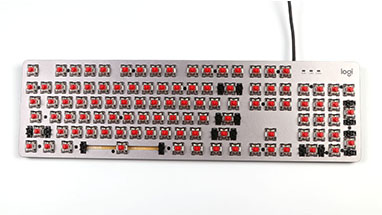 罗技K845 TTC轴机械键盘拆你解              