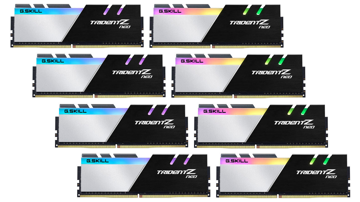 低延时大容量:芝奇推出Trident Z Neo套装