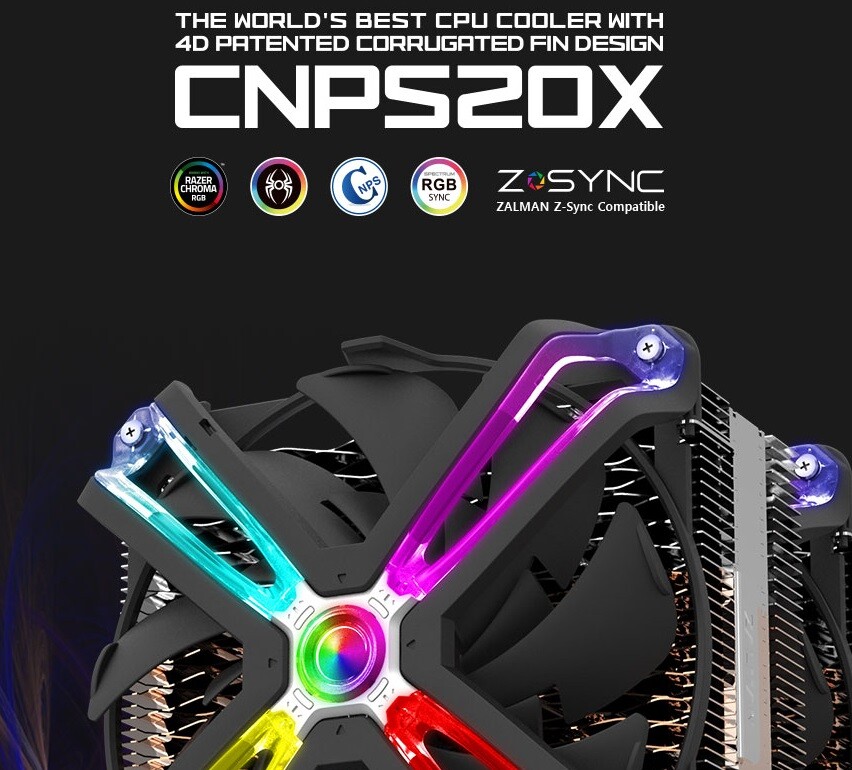 ѹ300W CPUZalmanƳCNPS20X˫ɢ 