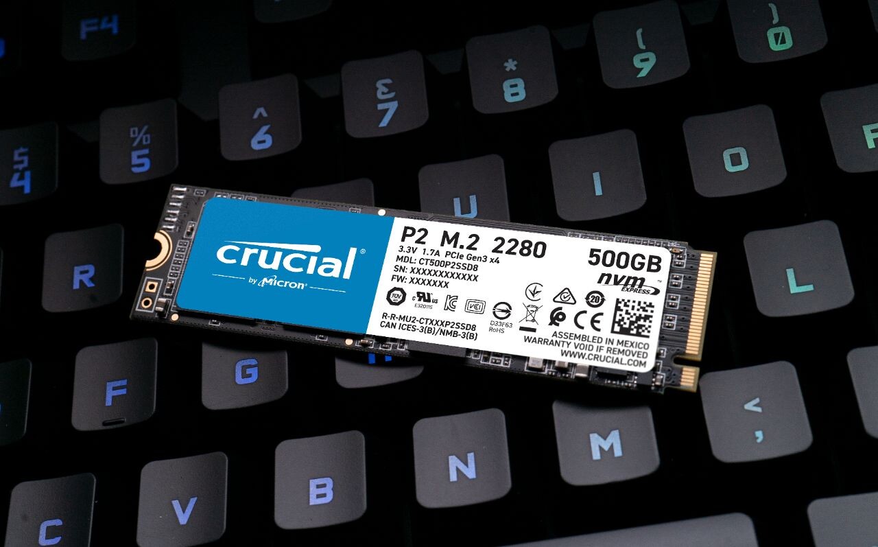 QLC棺Ӣ﷢Crucial P2̬Ӳ 
