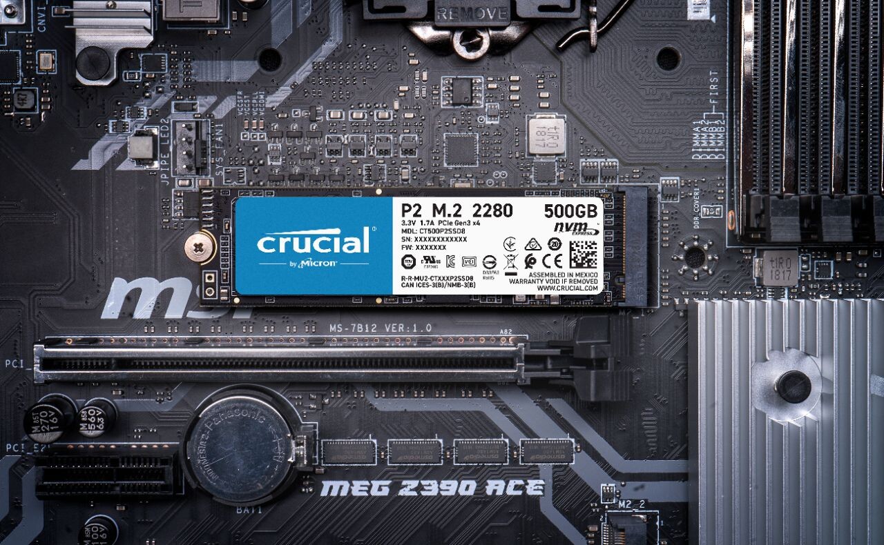QLC棺Ӣ﷢Crucial P2̬Ӳ 
