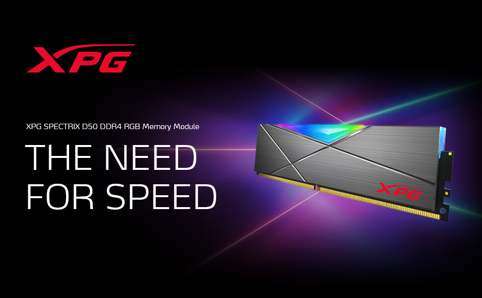 ƳXPG SPECTRIX D50 DDR4 RGBڴ     
