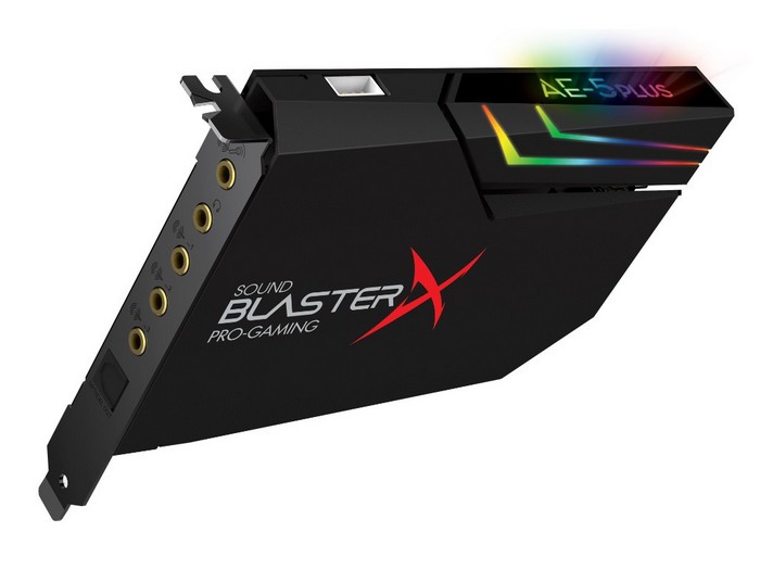 ·Sound BlasterX AE-5 Plus      