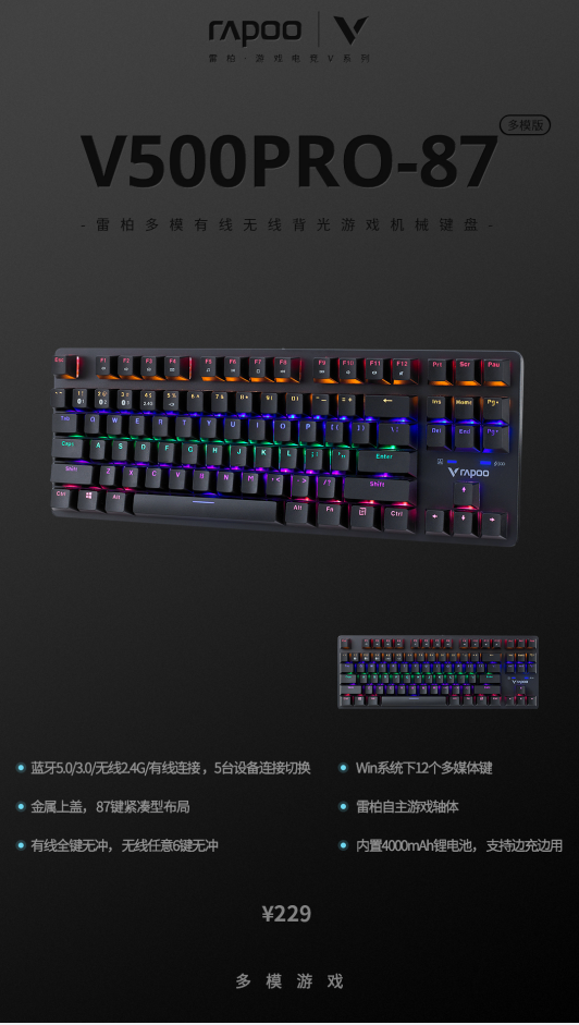 װV500PRO-87ģ汳е      