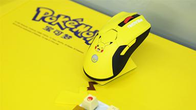 RAZER Pokemon皮卡丘&伊布款系列外设图赏简评