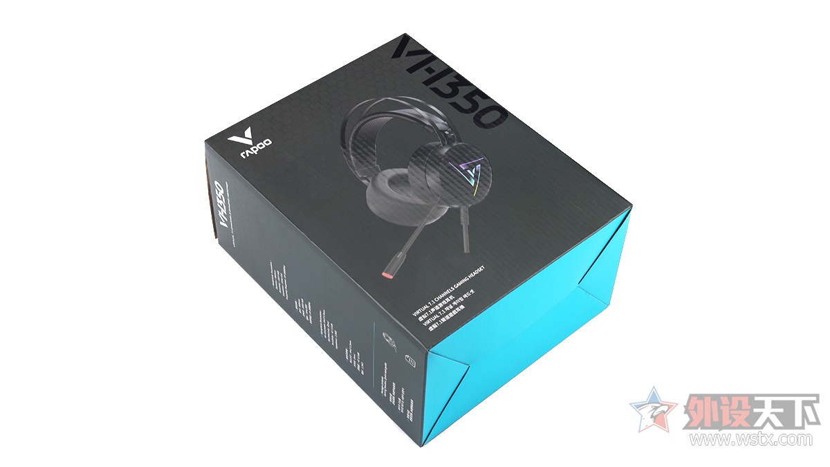 雷柏VH350虚拟7.1声道RGB游戏耳机评测       