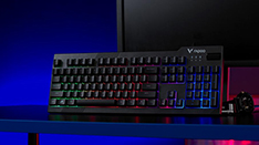 滚轮新配方，雷柏V50S背光游戏键盘上市      