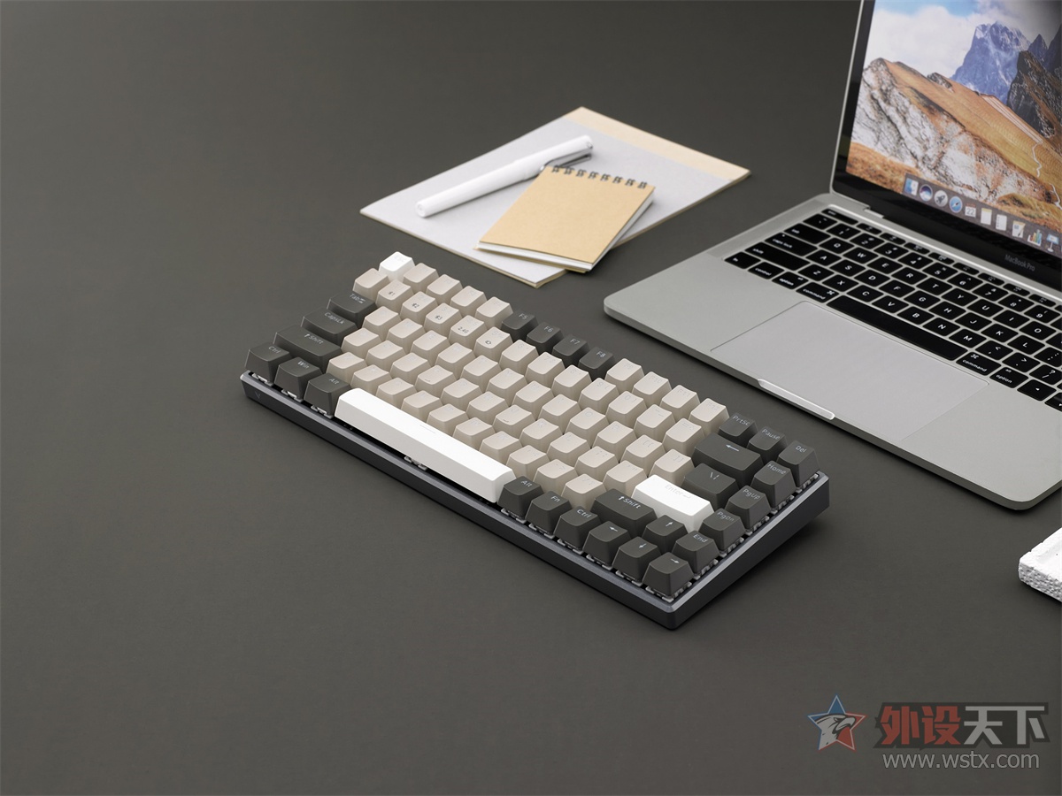 雷柏V700-8A无人区多模背光游戏机械键盘图赏 
