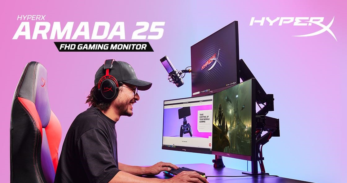 HyperX全新推出Armada星舰游戏显示器        
