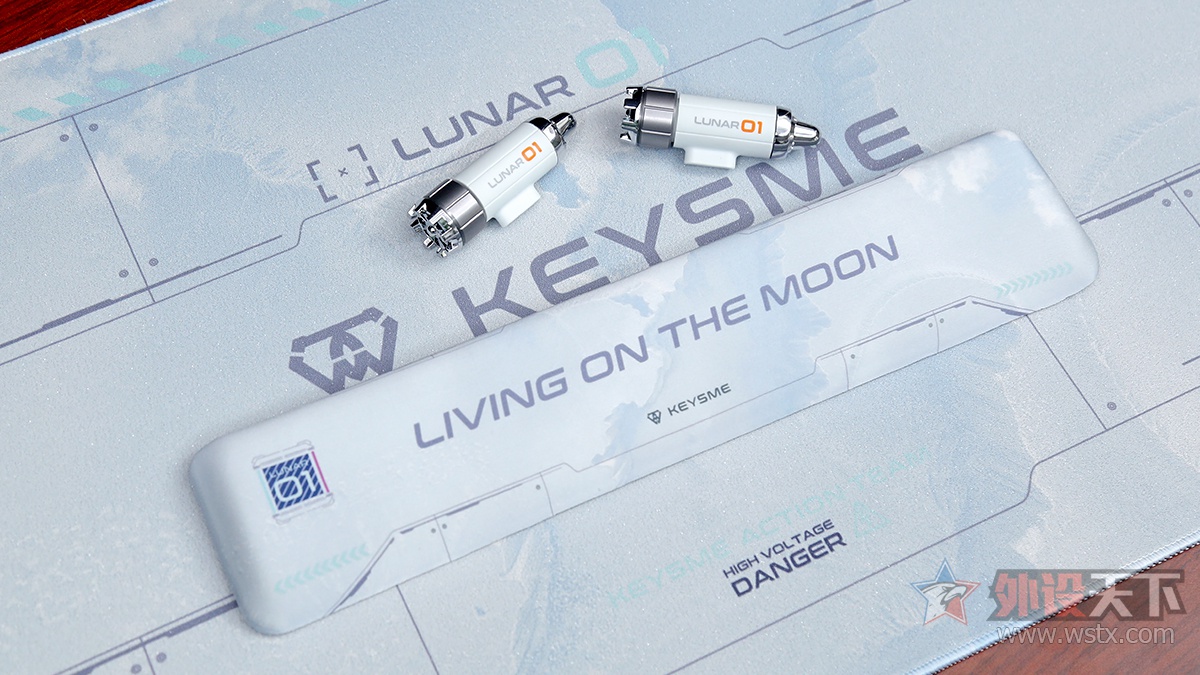 KeysMe Lunar 01三模无线机械键盘评测       