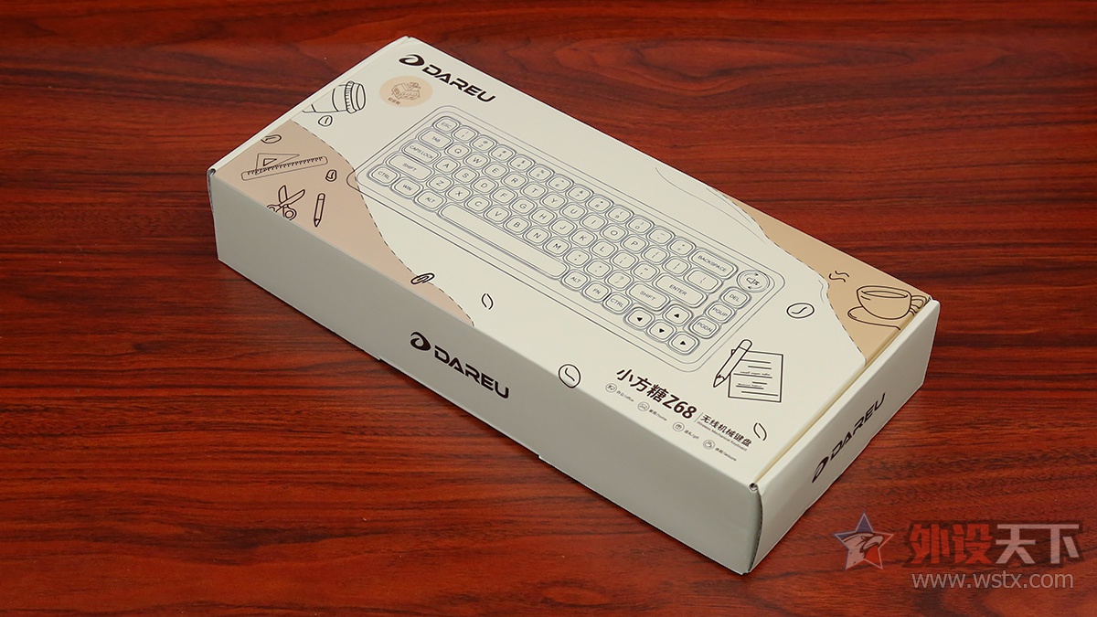 达尔优小方糖Z68三模机械键盘简评           