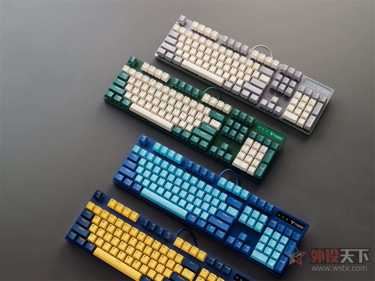 雷柏V500PRO游戏机械键盘5款彩色版上市      