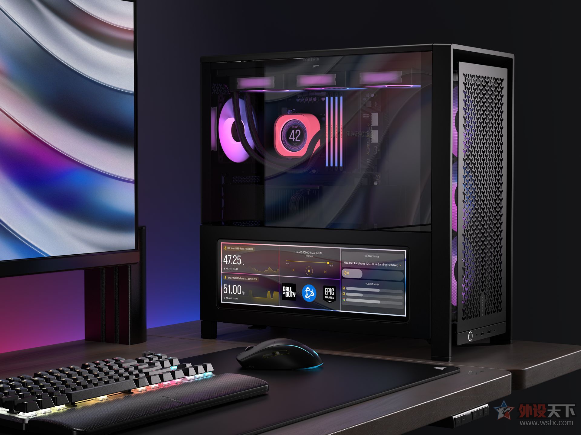 CORSAIRƳXENEON EDGE LCD      