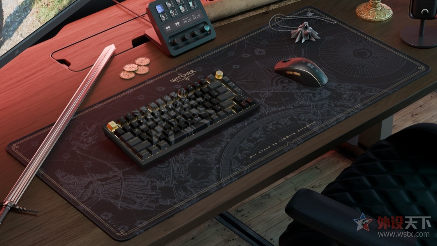 海盗船推出《巫师3:狂猎》十周年联名外设