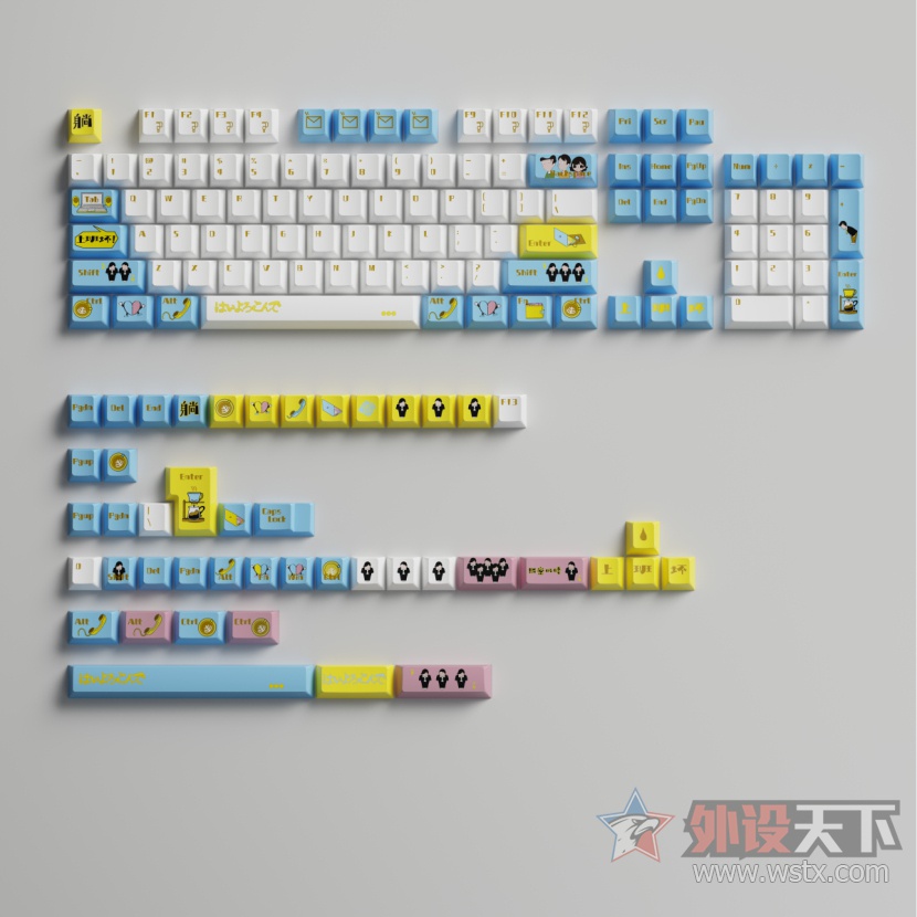 问薪无愧—KEYMOJI推出"我爱上班"主题键帽