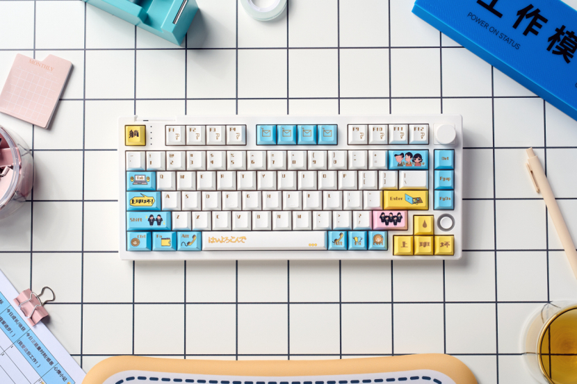 问薪无愧—KEYMOJI推出"我爱上班"主题键帽