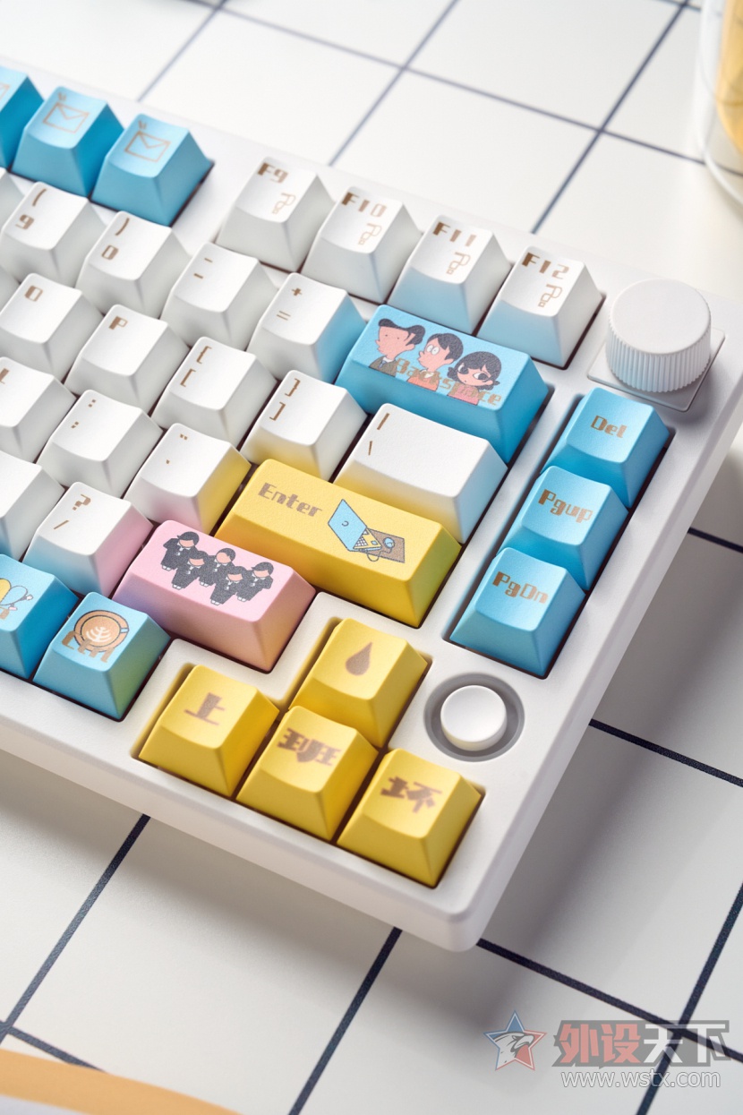 问薪无愧—KEYMOJI推出"我爱上班"主题键帽