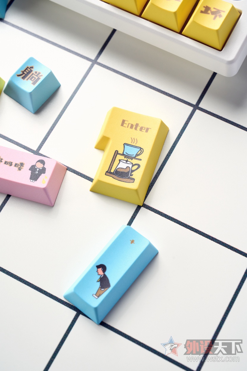 问薪无愧—KEYMOJI推出"我爱上班"主题键帽