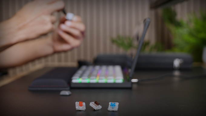 矮轴机械键盘&触控屏笔记本,Kernelcom亮相