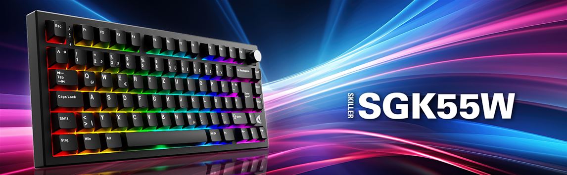 Sharkoon�����Ƴ�SKILLER SGK55W��е����    