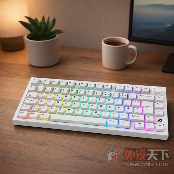 Sharkoon�����Ƴ�SKILLER SGK55W��е����    