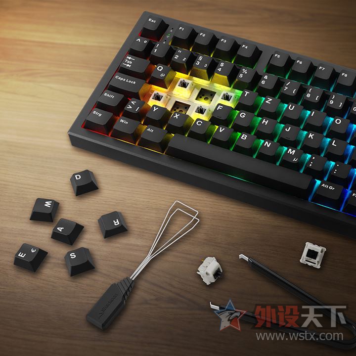 Sharkoon�����Ƴ�SKILLER SGK55W��е����    